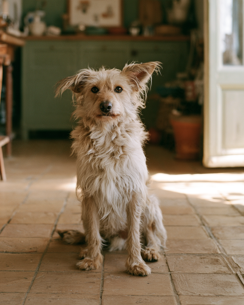 Pistache, la chienne de Clara